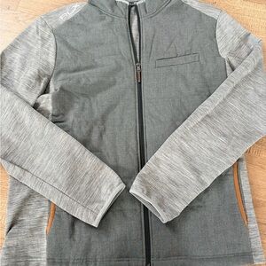 RLX Men’s Large Gray Zip-Up Jacket